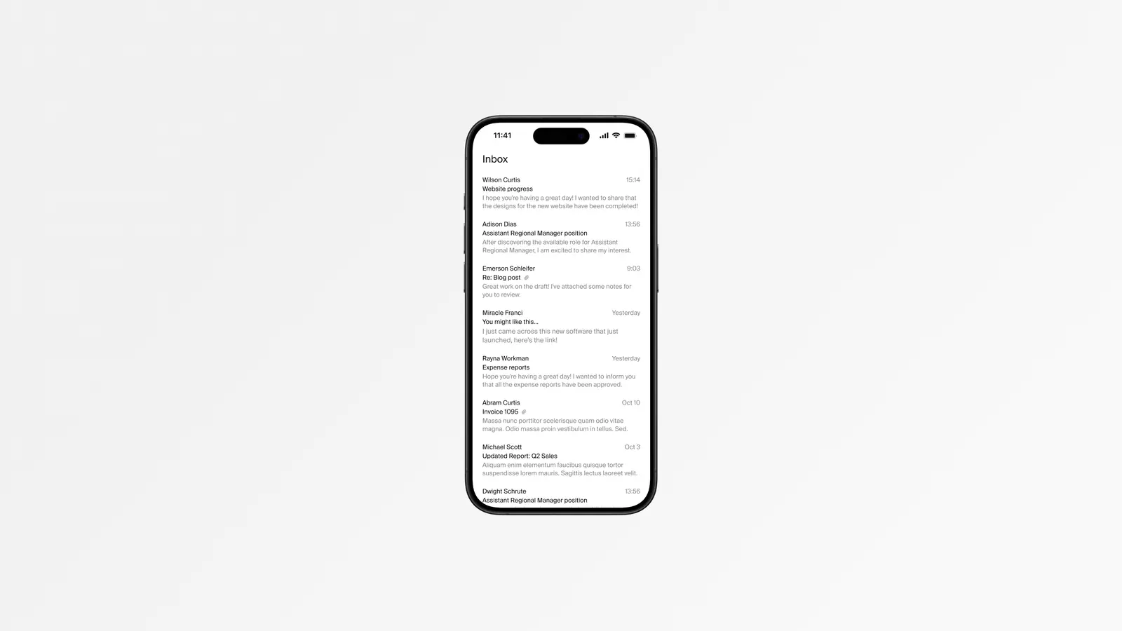 Simple Mail detail 3