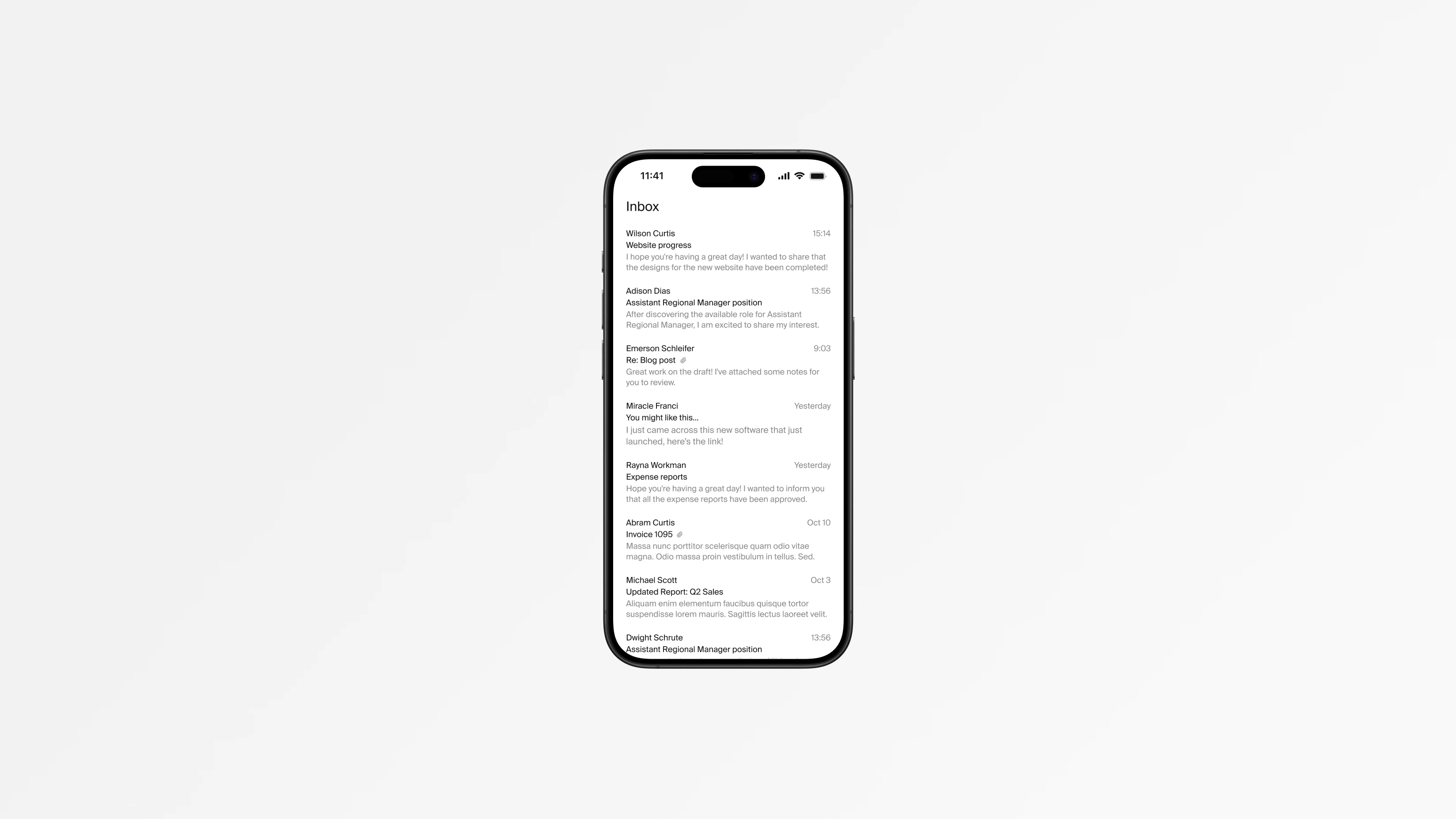 Simple Mail detail 3